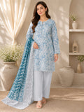 Laser Embroidered Lawn Unstitched Suit – Dilruba | 3 Piece