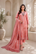 Premium Bara Dora Lawn Embroidered Unstitched Suit – 3 Piece